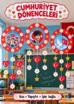 29 Ekim cumhuriyet bayramı sınıf süsü