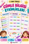 Cümle bilgisi etkinlik sayfası