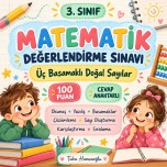 Matematik değerlendirme sınavı basamak değeri ve sıralama