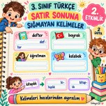 Satır sonuna sığmayan kelimeler 2