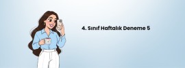 4. Sınıf Haftalık Deneme 5