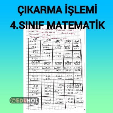 Çıkarma işlemi