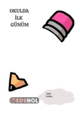 BİRİNCİ SINIF İLK GÜN İÇİN EL BASKISI