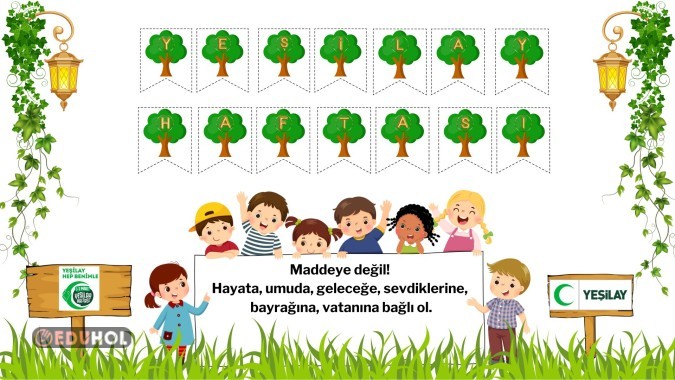 Yeşilay Haftası 1-7 Mart Pano... · Eduhol - Etkinlik İndir Oyun Oyna ...