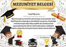 MEZZUNİYET BELGESİ