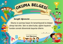 OKUMA BELGESİ