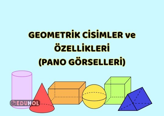 Geometrik Cisimlerin Özellikleri (Pano)