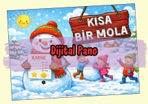 Dijital Pano / Renkli Karne Baskısı