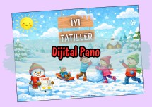 Dijital Pano / Renkli Karne Baskısı