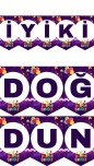 İyi ki doğdun banner başlık flama