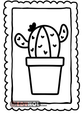 Kaktüs Boyama
