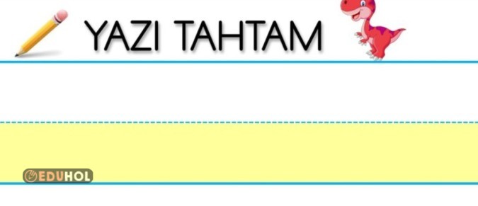 Etkinlikler: Laminasyon İçin Yaz Sil Tahtası