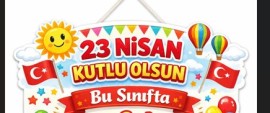 23 Nisan Kapı Süsü