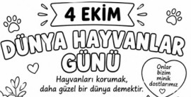 4 EKİM HAYVANLARI KORUMA GÜNÜ