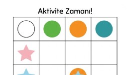 Mantık ve eşleştirme egzersizidir.