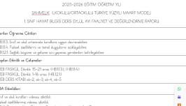 TÜRKİYE YÜZYILI MAARİF MODELİ 1.SINIF MÜZİK DERSİ 1