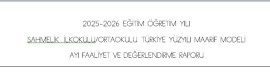 TÜRKİYE YÜZYILI MAARİF MODELİ 2.SINIF HAYAT BİLGİSİ DERSİ KASIM AYI FAALİYET VE DEĞERLENDİRME RAPORU