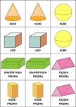Geometrik Şekiller ve Cisimler Eşleştirme Oyunu