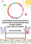 1. Sınıf Anne Kelimesi Etkinliği Fotoğraf Ekleme Magnet