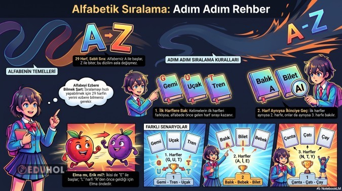 alfabetik sıralama sunum