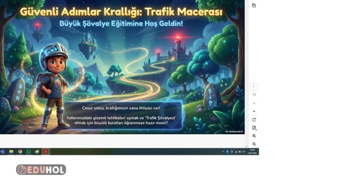Trafikte kurallar masalsı anlatım