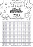 Ramazan Ayı Boyama İmsakiye İstanbul