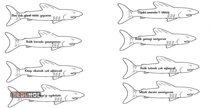 öznel - nesnel  yargı interaktif defter çalışması