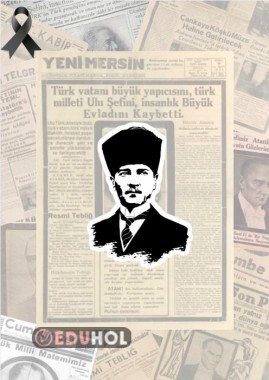 10 KASIM  GAZETE ETKİNLİĞİ (KES-YAPIŞTIR)