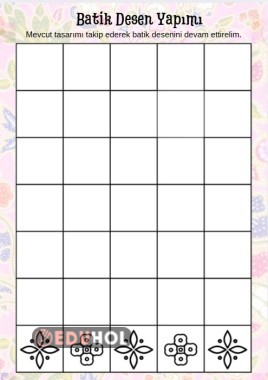 BATİK DESEN BOYAMA