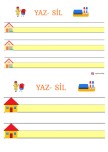 1.SINIF YAZ-SİL ŞABLONU