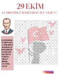 29 EKİM CUMHURİYET BAYRAMI BULMACA