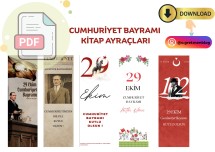 CUMHURİYET BAYRAMI KİTAP AYRAÇLARI