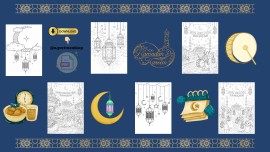 Ramazan Ayı Boyama Sayfaları