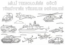 YERLİ MALI HAFTASI BOYAMA SAYFASI