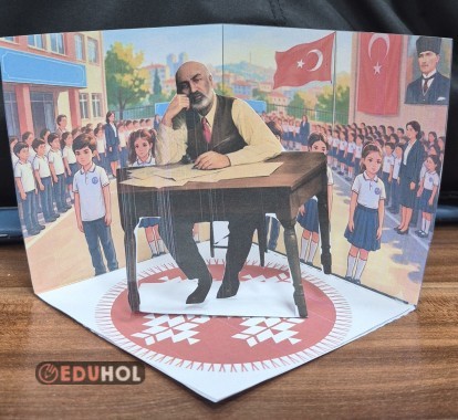 12 Mart İstiklal Marşının Kabulü (3 boyutlu)