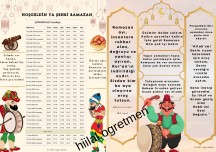 İMSAKİYE (Ç harfi)