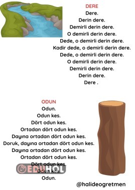 D Sesi Karesel Metin