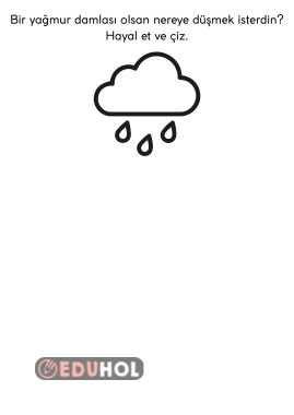 yaratıcı düşünmeye dayalı çizimler