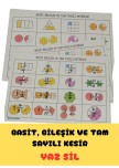 BASİT, BİLEŞİK VE TAM SAYILI KESİR ŞEKİLLERLE MODELLEME ÖRNEKLERİ