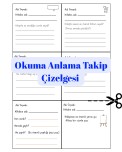 İlk Okuma Anlama Takip Çizelgesi