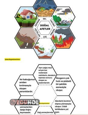 Doğal Afetler İnteraktif Çalışma