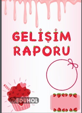 Gelişim Raporu KapaK Örneği