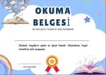 OKUMA BELGESİ