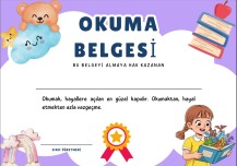 OKUMA BELGESİ