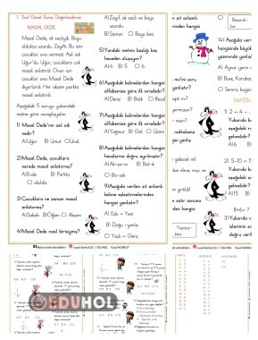 1. SINIF GENEL SÜREÇ DEĞERLENDİRME