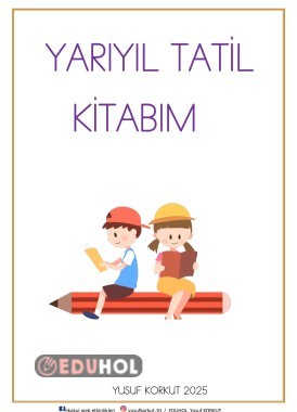 1. Sınıf Yarıyıl tatil kitapçığı