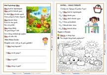 1. SINIF 'MİNİK KAPLUMBAĞA MİMO 'OKUMA ANLAMA VE DEĞERLENDİRME ETKİNLİĞİ