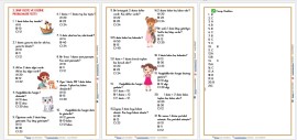 2. SINIF DESTE VE DÜZİNE PROBLEMLERİ TESTİ 1