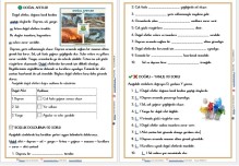 2. SINIF  DOĞAL AFETLER OKUMA ANLAMA VE DEĞERLENDİRME ETKİNLİĞİ