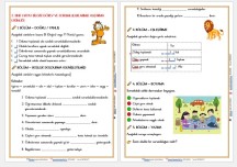 2. SINIF HAYAT BİLGİSİ GÖREV VE SORUMLULUKLARIMIZ ALIŞTIRMA ETKİNLİĞİ